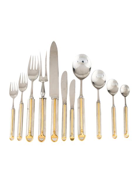 gucci dinner set|gucci flatware set.